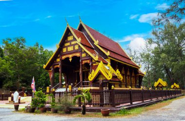 Tesdhammanava Tapınağı, Phang-nga Tayland 'daki Wat Tha Sai tapınağı