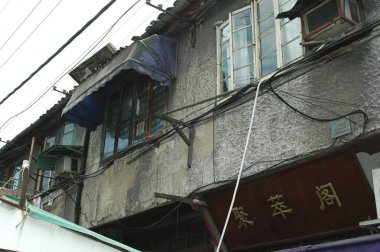 Şangay 'daki Alte Haus Fassade.