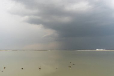 Prairie Yaz Fırtınaları Saskatchewan Kanada Kaygı verici