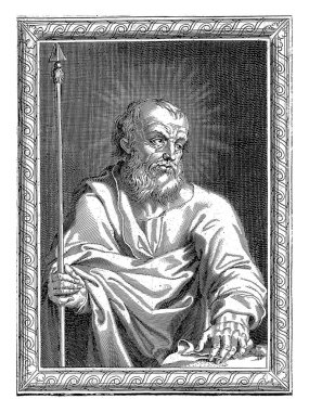 H. Thomas, Pierre Landry (muhtemelen), Pierre Landry, 1640 - 1701, eski oyma..