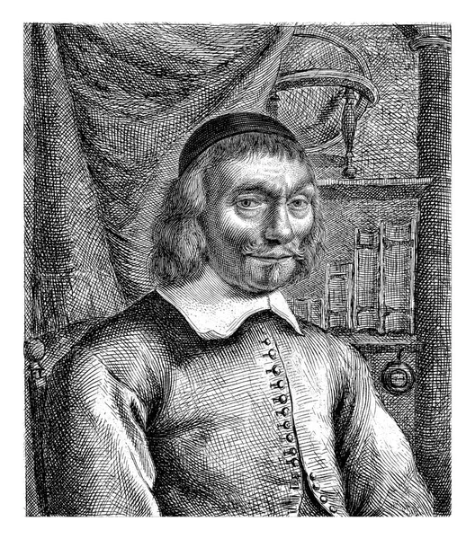 Porträtbüste Eines Gelehrten Möglicherweise Francois Van Oerle Ein Onkel Von — Stockfoto