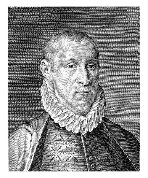 Portret Van Hendrick Laurensz Spieghel Schrijver Dichter Jaar Oud — Stockfoto
