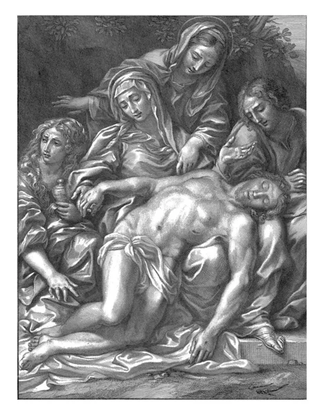 예수의 시체는 마리아의 버스를 그리스도를 — 스톡 사진