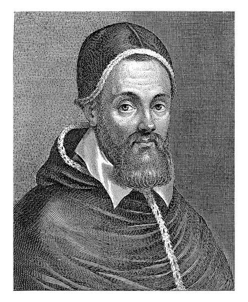 Portrét Papeže Urbana Viii Lucas Vorsterman 1624 — Stock fotografie