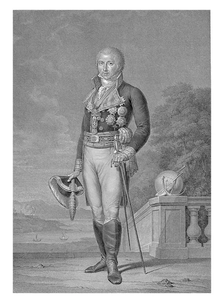 Portrait Manuel Godoy Jean Baptiste Fosseyeux Après Steven 1807 — Photo
