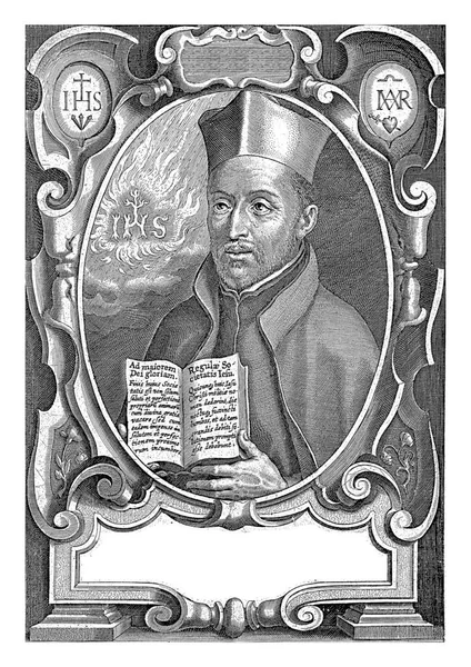 Ignatius Van Loyola Cornelis Galle Podle Petra Pavla Rubense 1586 — Stock fotografie