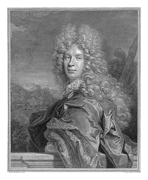 Pierre Vincent Bertin Portresi Cornelis Martinus Vermeulen Nicolas Largilliere Den — Stok fotoğraf