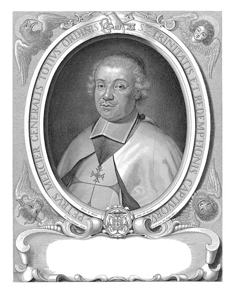 Petrus Mercier Pieter Van Schuppen的肖像 — 图库照片