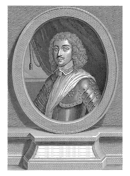 Portrait Philippe Emmanuel Count Ligniville Vincenzo Vangelisti 1777 — стокове фото