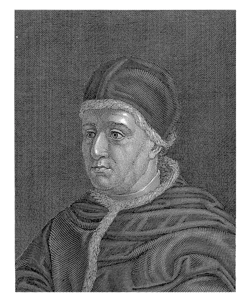 Retrato Del Papa León Moritz Steinla Después Rafael 1818 — Foto de Stock