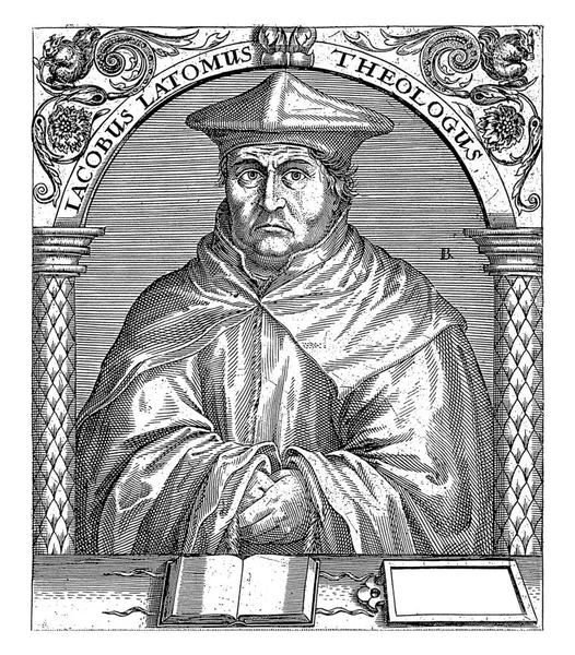 Retrato Jacobus Latomus Robert Boissard 1597 1599 —  Fotos de Stock