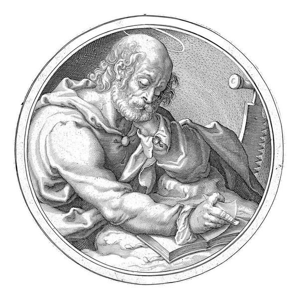 Simon Zacharias Dolendo Naar Jacob Gheyn 1596 — Stockfoto
