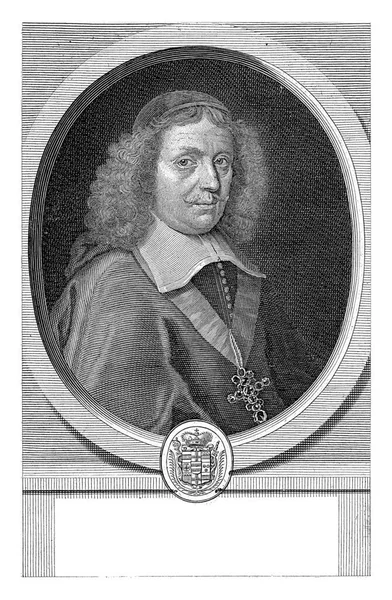 Porträt Ferdinand Von Frstenberg Fürstbischof Von Paderborn Und Münster Mit — Stockfoto