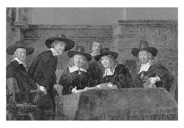 Σταλμέστερς Henricus Wilhelmus Couwenberg Μετά Τον Rembrandt Van Rijn 1844 — Φωτογραφία Αρχείου