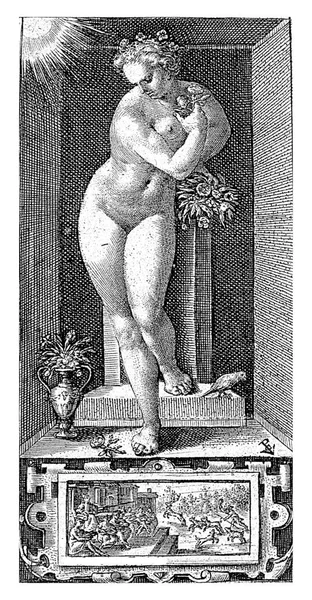 Ранок Криспін Ван Пасс 1574 1637 Ніше Авророю Богинею Світанку — стокове фото