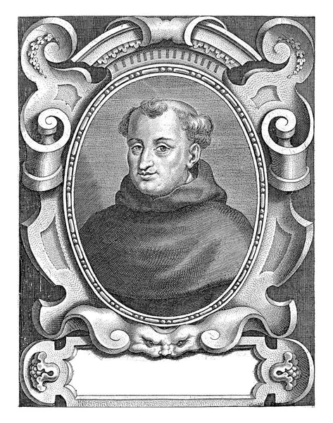 Retrato Del Augustijn Aleixo Menezes Arzobispo Goa Braga Cornelis Galle — Foto de Stock