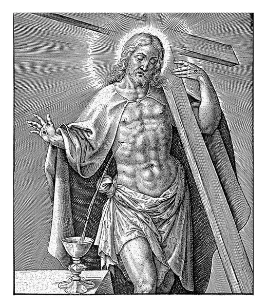 Христос Холодном Камне Иероним Верикс После Яна Ван Дер Страэта — стоковое фото