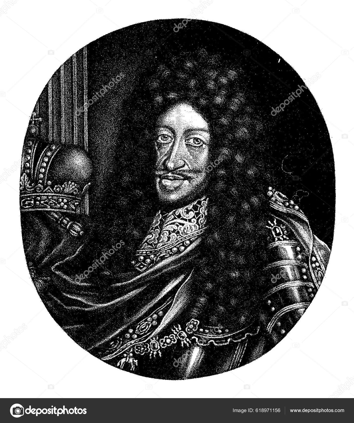 神圣罗马帝国皇帝奥地利大公和匈牙利国王利奥波德一世的画像——图库图片© Morphart #618971156