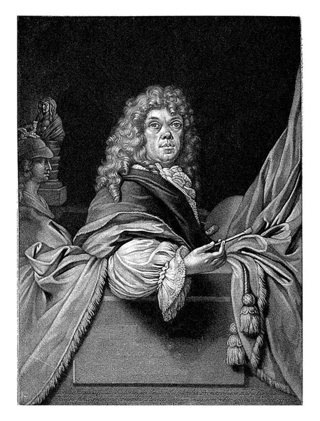 Autoportrait Gérard Lairesse Pieter Schenk Après Gérard Lairesse 1670 1713 — Photo