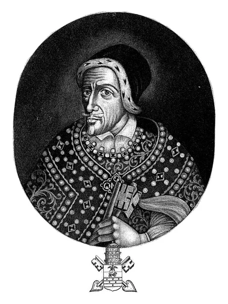 Porträtt Påven Oskyldig Anonym 1650 1750 — Stockfoto