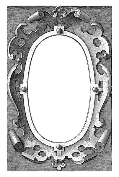 Картуш Названием Онимус Верикс 1611 1615 Винтажная Зависть — стоковое фото