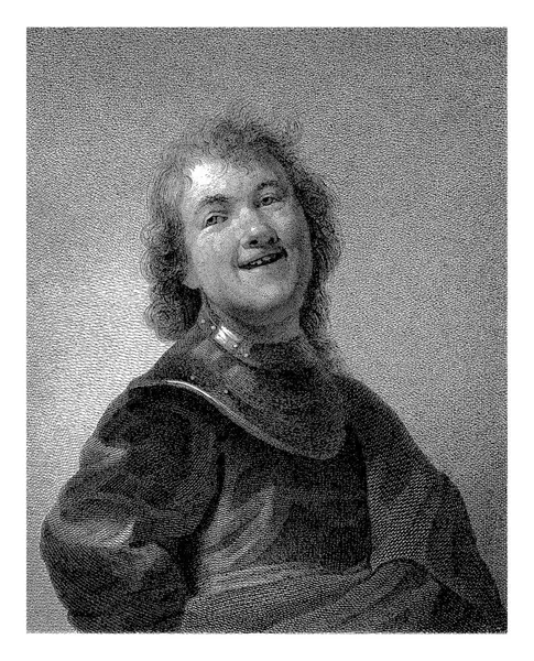 Skrattande Man Lambertus Antonius Claessens Efter Frans Hals 1829 1834 — Stockfoto