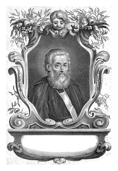 Retrato Del Padre Petrus Fourier Cornelis Galle Después 1640 1678 —  Fotos de Stock