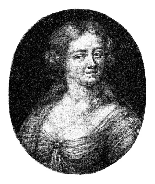 女の胸像 1637年 1677年 — ストック写真