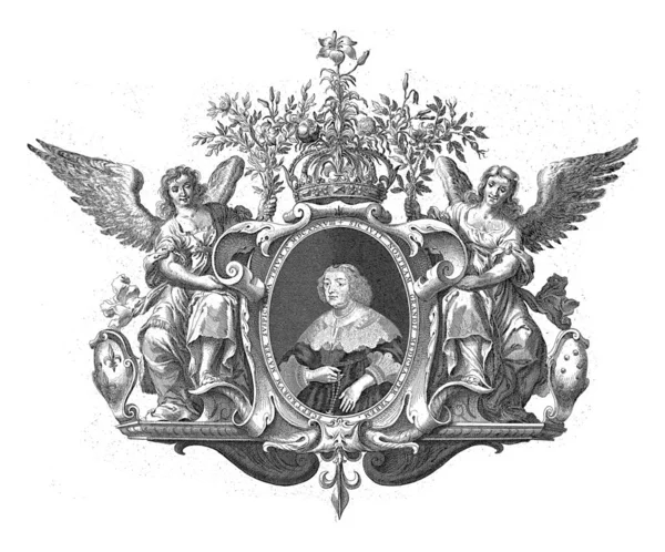 Ingresso Della Regina Francia Maria Medicis Amsterdam Agosto 1638 Ritratto — Foto Stock