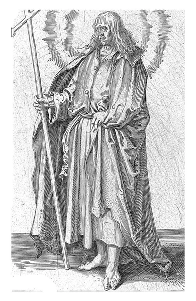 Φίλιππος Απόστολος Ανώνυμος Κατά Lucas Van Leyden 1508 1583 Vintage — Φωτογραφία Αρχείου