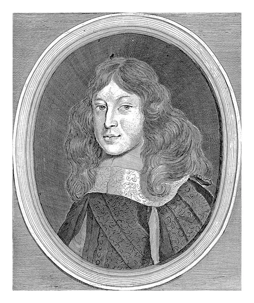 Portret Van Aartshertog Karel Jozef Van Oostenrijk Rechtsboven Genummerd 273 — Stockfoto