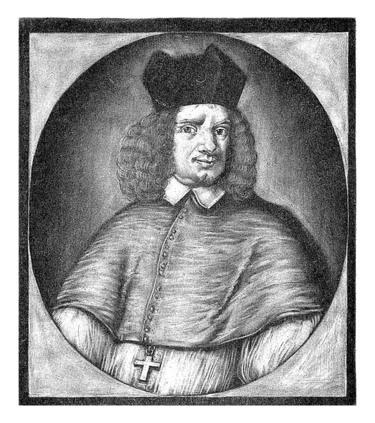 Johannes Van Neercassel Vicar Apopostal Dutch Mission — 스톡 사진