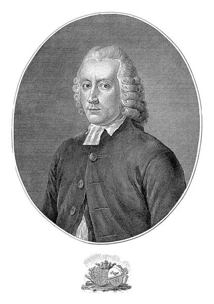 Jan Scharp Mathias Sallieth Van Den Bergh 1789 1791 Portrait — 스톡 사진