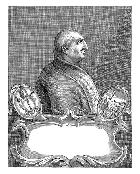 Portrét Papeže Martina Anonymní 1700 1750 — Stock fotografie