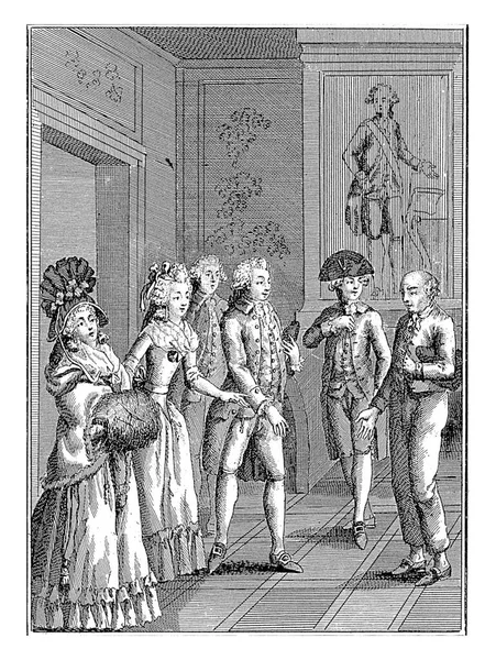 Osvobození Vězně Brabantskými Vlastenci Anonymní 1787 1790 Interiér Kterém Vězně — Stock fotografie