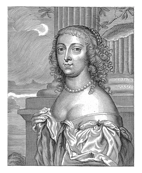 Portrait Isabella Van Arenberg Coenraet Waumans 1633 1673 — Photo