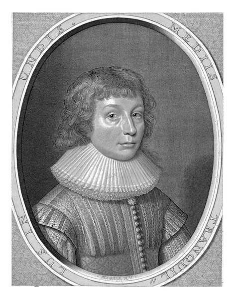 Porträtt Frederik Hendrik Van Pfalz Son Till Kungen Böhmen Vid — Stockfoto