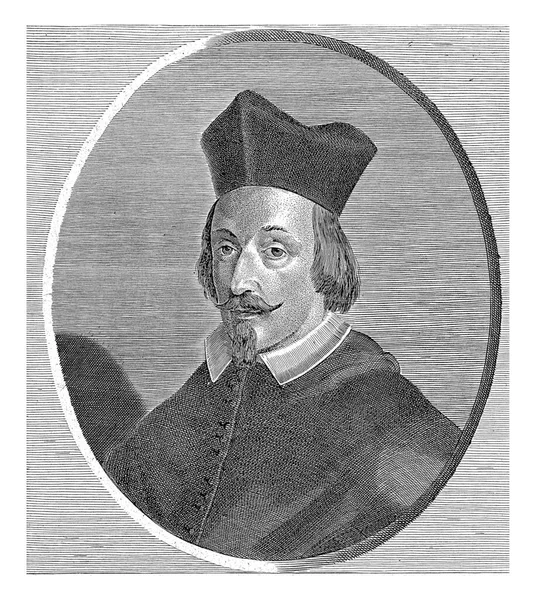Portret Van Fabius Chisius Pieter Holsteyn 1648 1673 Bust Links — Stockfoto