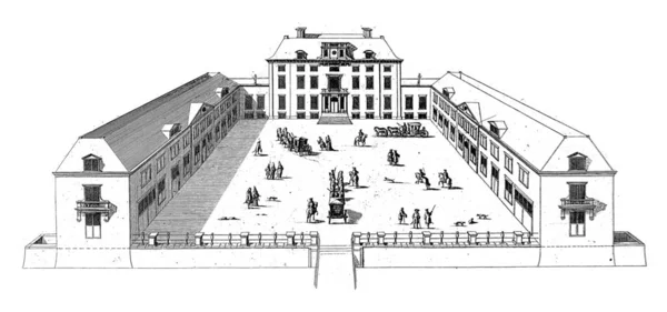 Slot Zeist Hendrick Hulsbergh Naar Dirk Van Tol 1679 1729 — Stockfoto