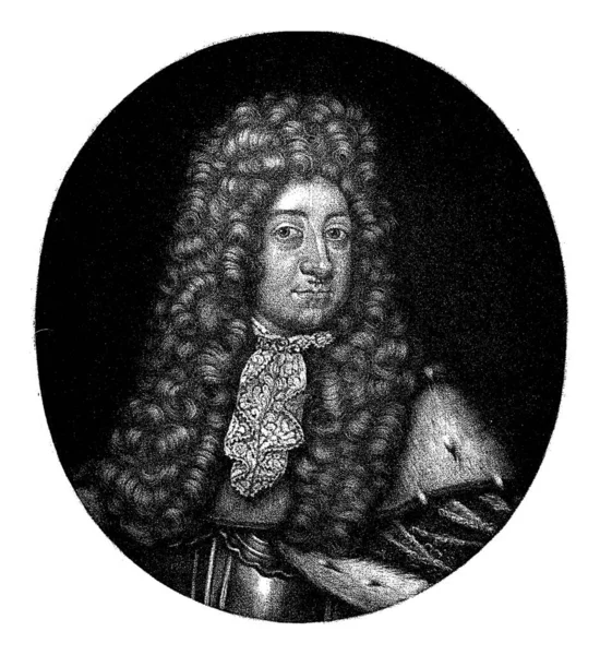 腓特烈一世 普鲁士国王和勃兰登堡选帝侯腓特烈三世 1688年至1701年 他是勃兰登堡的选帝侯 普鲁士国王腓特烈一世一直到他去世 — 图库照片