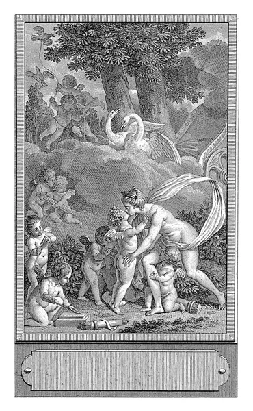 Венера Сітківка Emmanuel Jean Nepomucene Ghendt Після Климента Єра Марільє — стокове фото