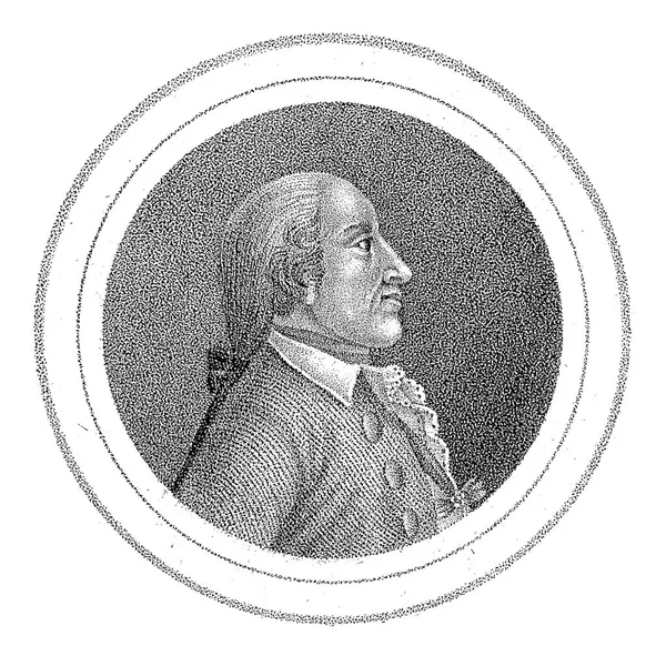 Portrét Williama Kruhu Jeho Titul Dolním Okraji — Stock fotografie