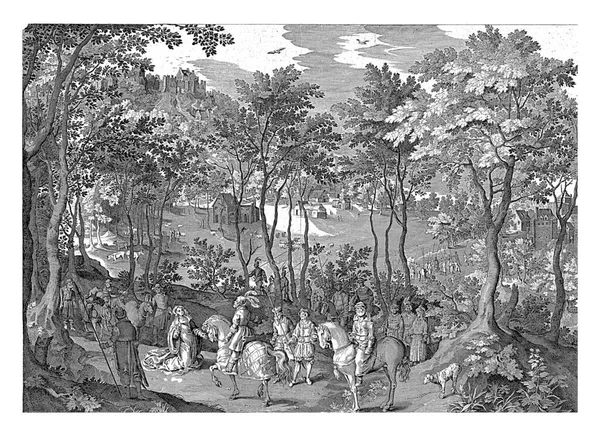 Давид Абигейл Анонимные Честь Николаса Брюина 1618 1706 Скупой Фермер — стоковое фото