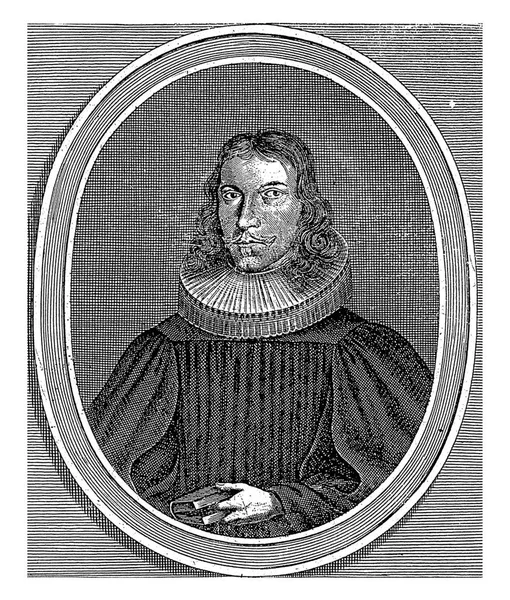 Portrait Daniel Zimmermann Matthias Van Sommer 1666 — стокове фото