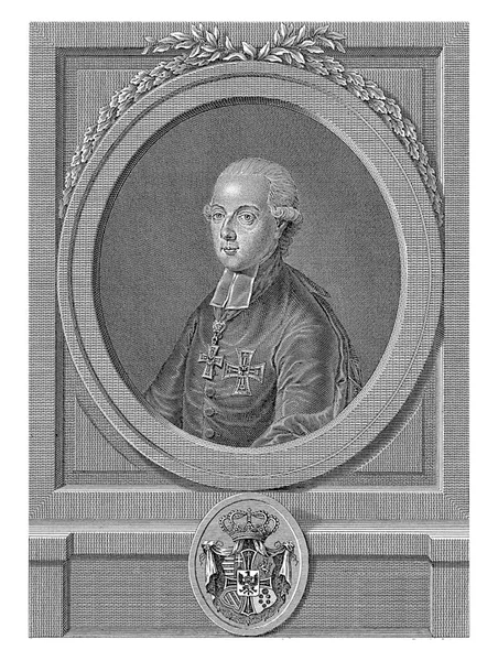 Portret Van Maximiliaan Franz Wilhelm Friedrich Gmelin 1760 1801 — Stockfoto