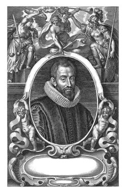 Johannes Deckher van Valckenburgh 'un portresi, Cornelis Galle (I), Nicolaas van der Horst' tan sonra, 1631 Johannes Deckher van Valckenburgh portresi,.