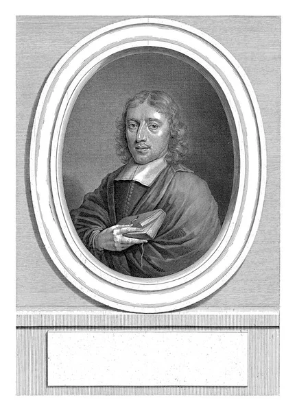 Portret Van Johannes Van Der Waaijen Minister Middelburg — Stockfoto