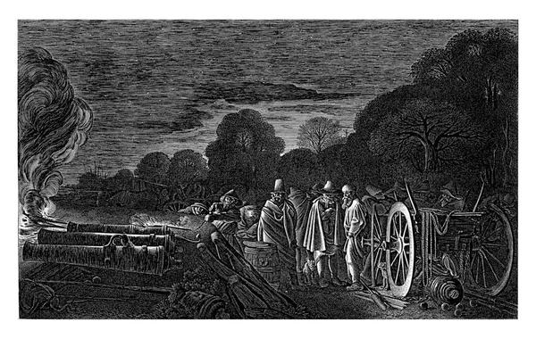 Вогонь Іґніс Ван Вельде Після Віллема Пітерса Buytewech 1603 1641 — стокове фото
