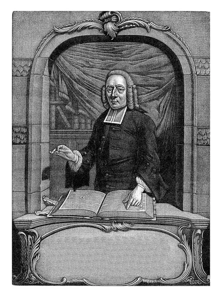 ヘンリコス ハガマン牧師の肖像 ピーター 1743年 1760年 — ストック写真
