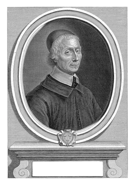 Portrait Presbyterian Petrus Monchy — Stock Photo, Image